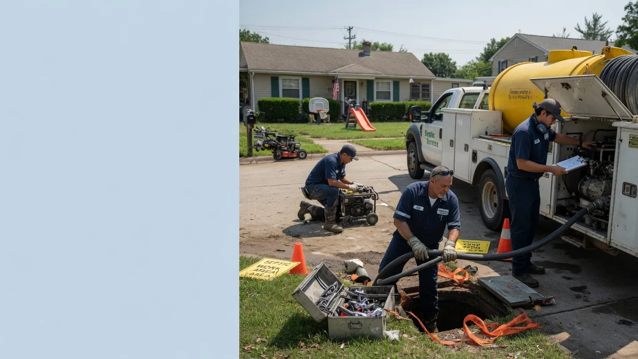 Septic Tank Pumping in Mineral, IL near me